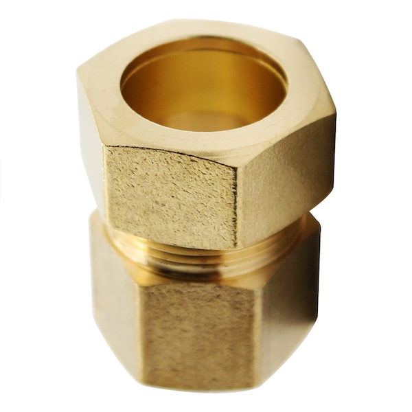 Thrifco Plumbing No. 66-C 7/8 Inch x 3/4 Inch Lead-Free Brass Compression FIP Adapt 4401387 - main